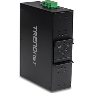 TRENDnet TI-PG160 16-Port Ethernet Switch, 16 Gigabit PoE+ ports, 32 Gbps switching capacity, DIN-rail/wall mount, IP30